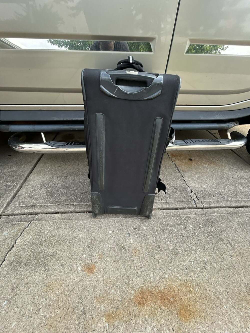 Polo Sport Ralph Lauren Rolling Suitcase Black Wheeled Duffle Bag